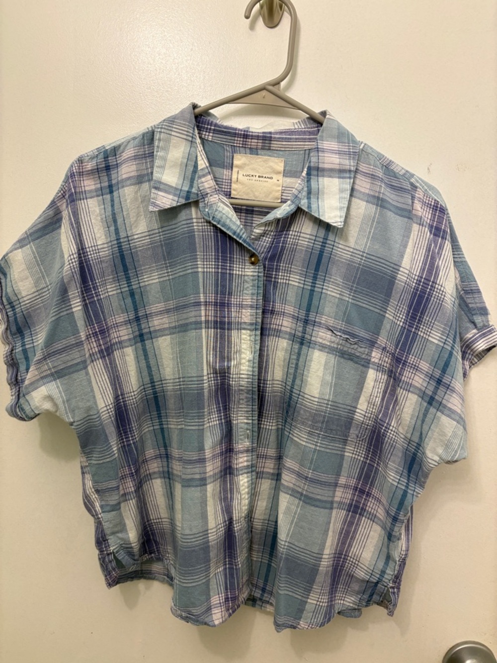 Lucky brand button up top